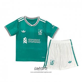 Tercera Camiseta Liverpool 2025-2026 Nino