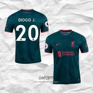 Tercera Camiseta Liverpool Jugador Diogo J. 2022-2023