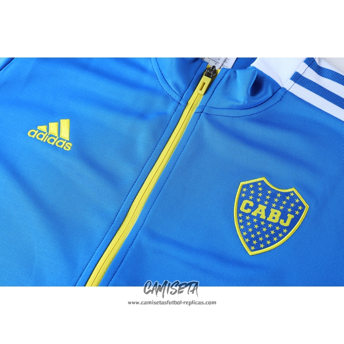 Chandal Boca Juniors 2021/2022 Azul/Amarillo - LARS7.COM