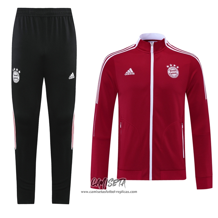 chandal bayern munich nino 2021-2022 cuello redondo camuflaje rojo azul  barata \u0026 replica - €42.00