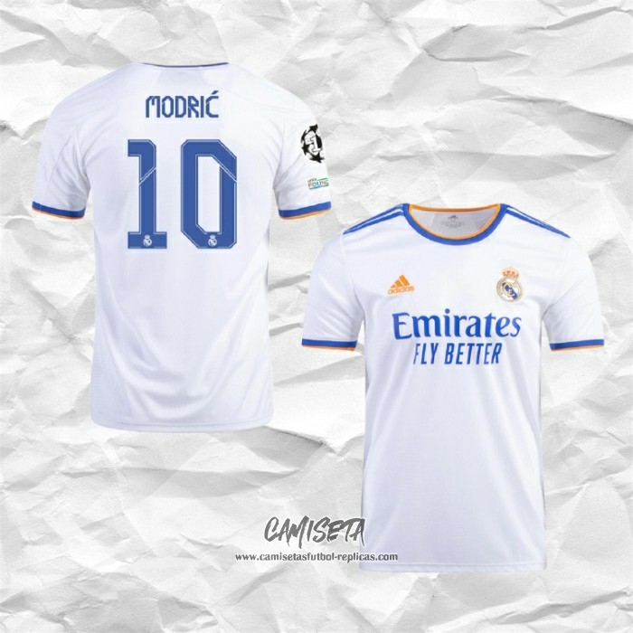 Primera Camiseta Real Madrid Jugador Modric 2021-2022