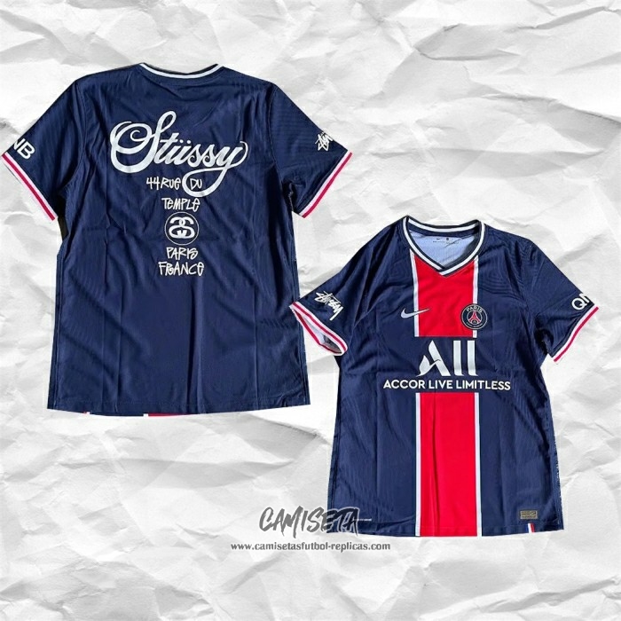 Camiseta Paris Saint-Germain x Stussy 2022 Tailandia