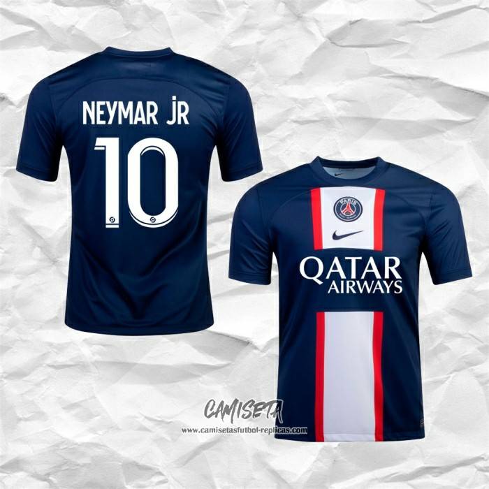 NAME SET FLOCAGE Officiel Neymar Jr Psg Home Ldc (Maillot Bleu) 2022/2023 EUR 22,00 - FR