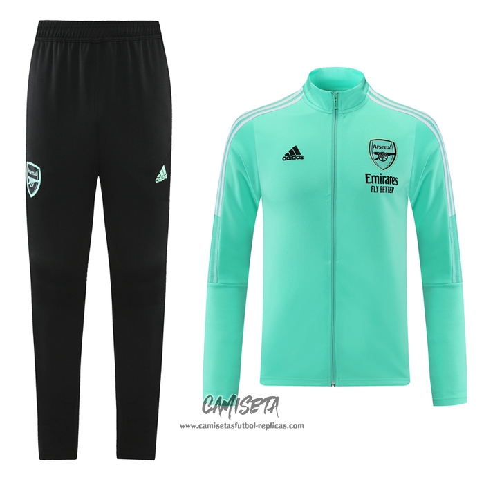 Chandal de Chaqueta del Arsenal 2021-2022 Verde