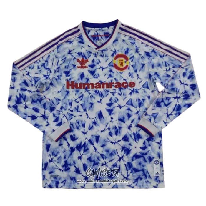 Camiseta Manchester United Human Race 2020-2021 Manga Larga