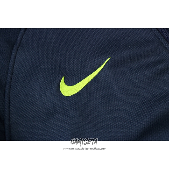 Chandal Tottenham Hotspur 2021/2022 Cuello Alto Negro -  Camisetasdefutbolshop