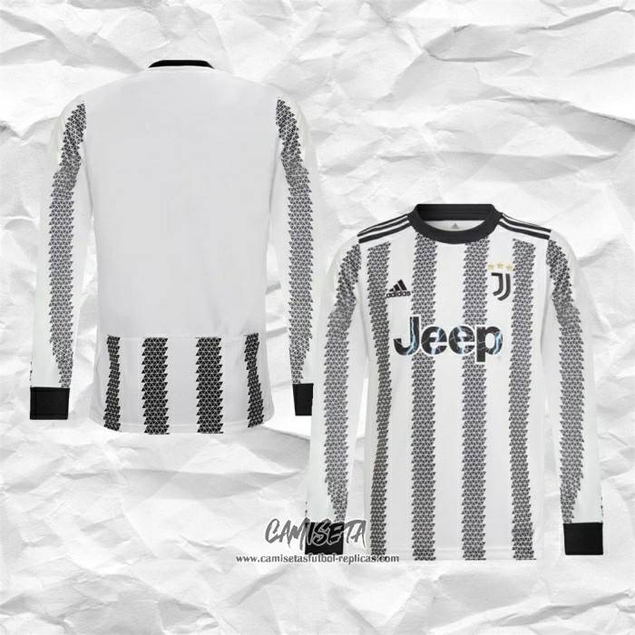 Primera Camiseta Juventus Manga Larga