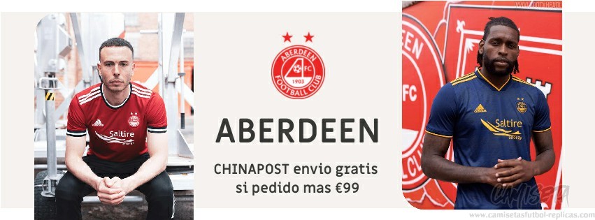 Camiseta Aberdeen replica 21-22