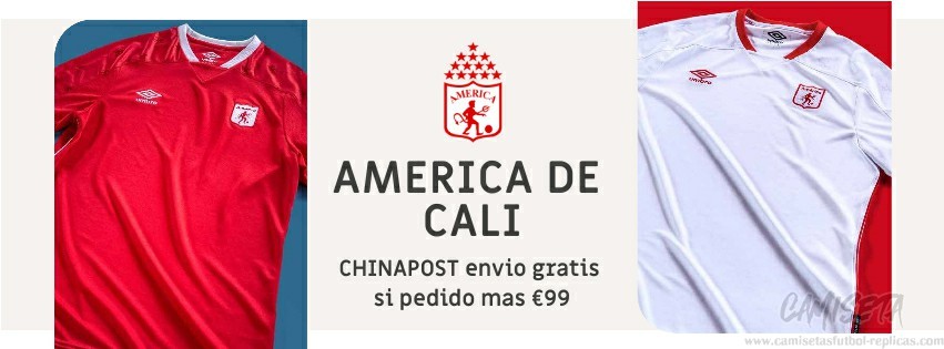 Camiseta America de Cali replica 21-22