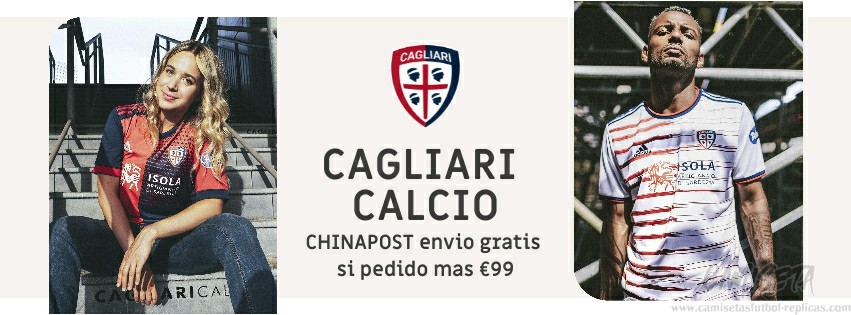 Camiseta Cagliari Calcio replica 21-22