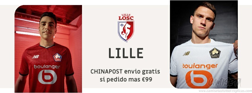 Camiseta Lille replica 21-22