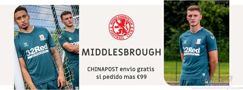 Camiseta Middlesbrough replica 21-22