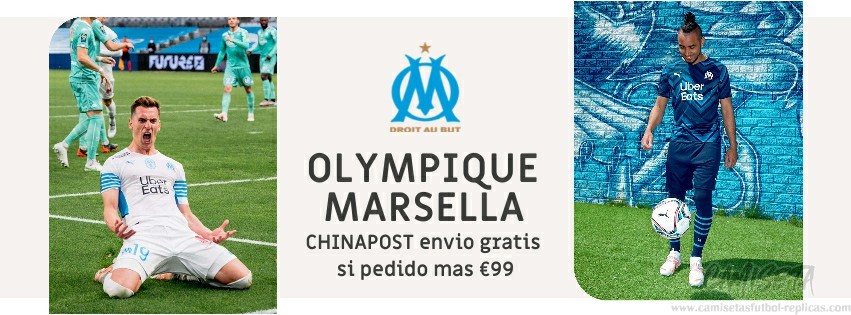 Camiseta Olympique Marsella replica 21-22