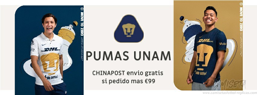 Camiseta Pumas UNAM replica 21-22