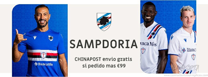 Camiseta Sampdoria replica 21-22