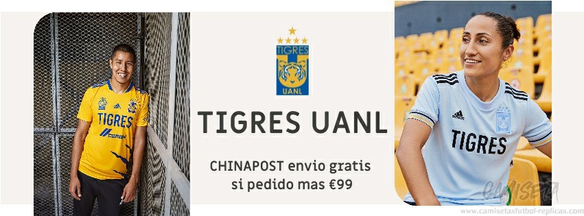 Camiseta Tigres UANL replica 21-22