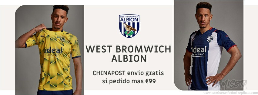 Camiseta West Bromwich Albion replica 21-22