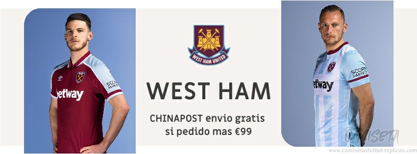 Camiseta West Ham replica 21-22